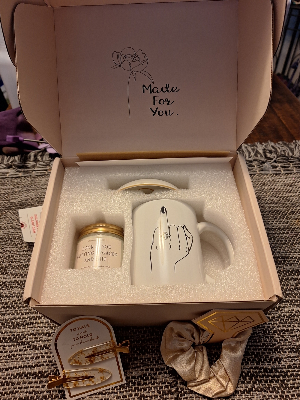 Simple & Sentimental Your Engaged Gift Box